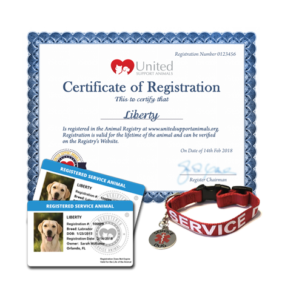 Official Service Dog Registration & Certification - United Support Animals