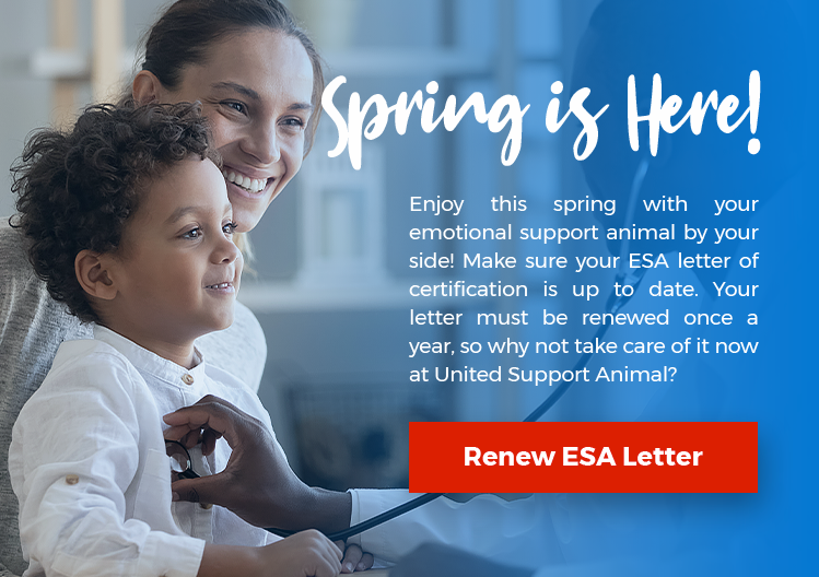 Celebrate Spring with your ESA