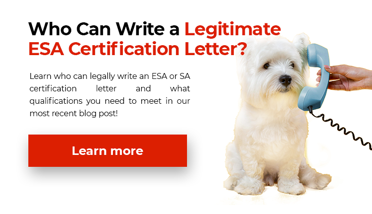 Legitimate ESA Certification